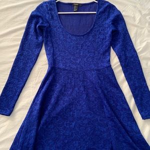 Forever 21 blue dress